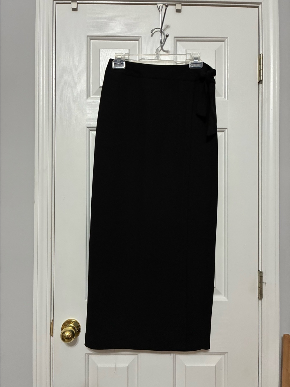 Long black skirt